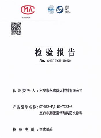 型式(shì)實驗報告